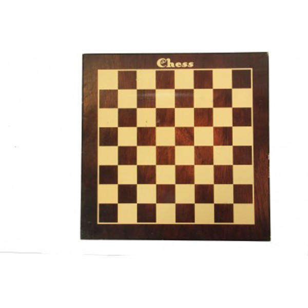AVM 16" MDF Flat Chess Board without Coins